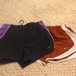 2 pair of Nike shorts